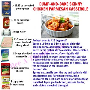 dump-and-bake-skinny-chicken-parmesan-casserole